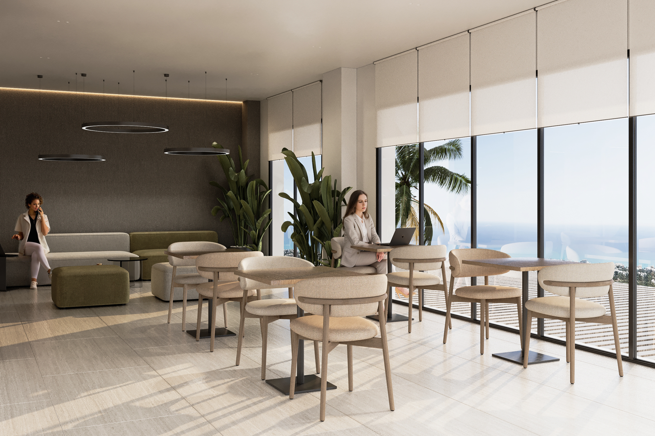 Emerald View Club interior