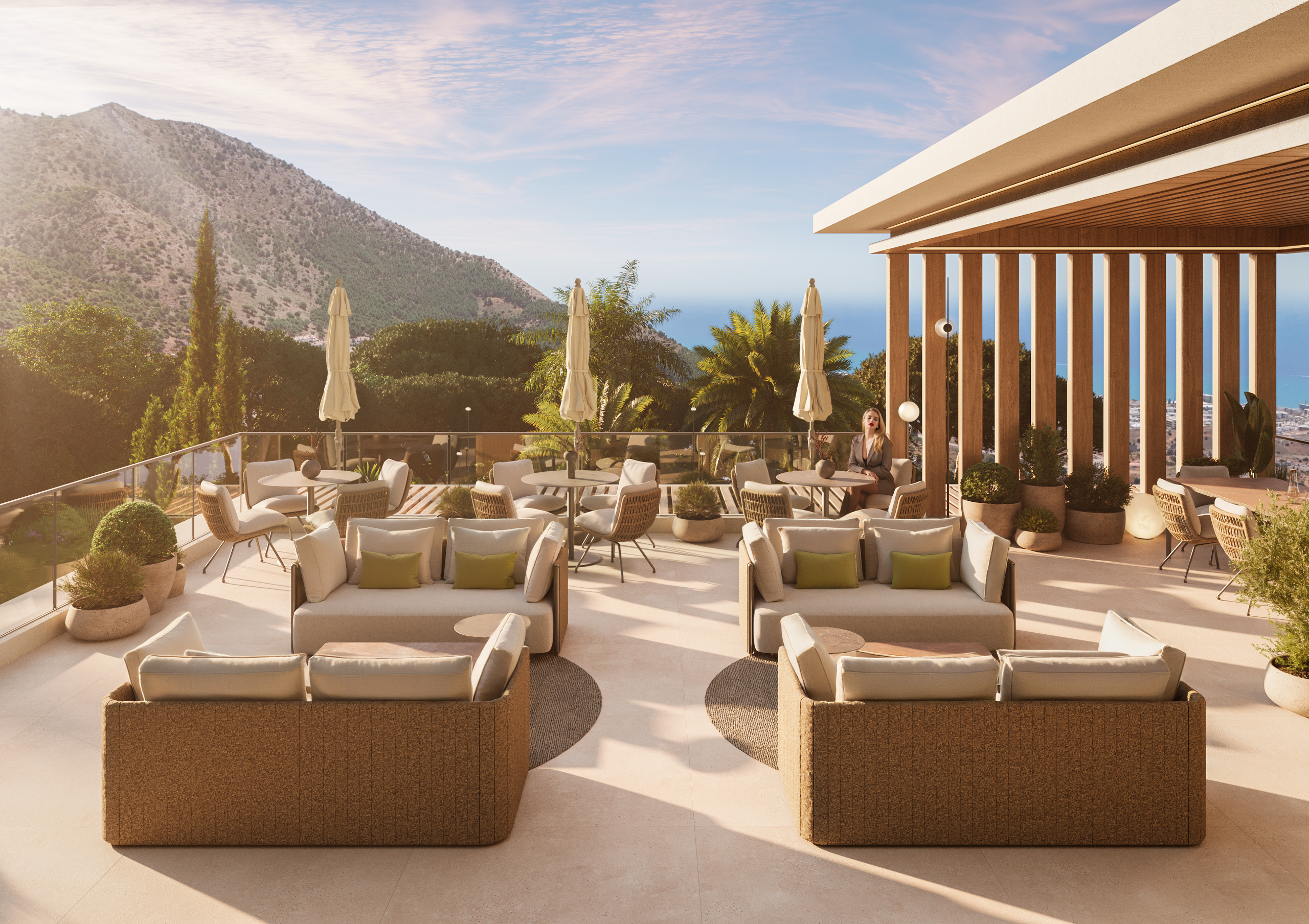 Emerald View Club lounge
