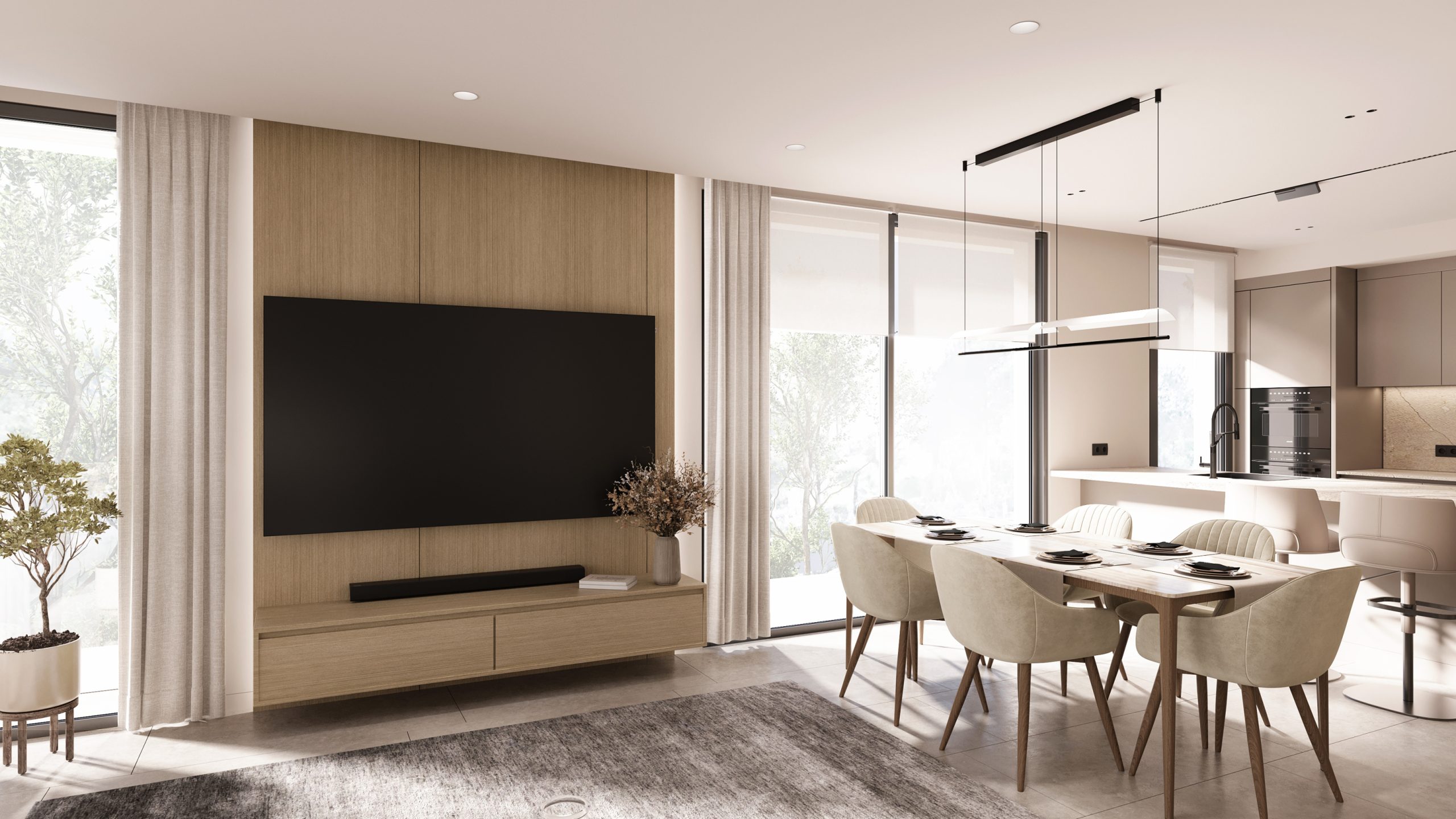 Essence Residence apartamento 3 dormitorios