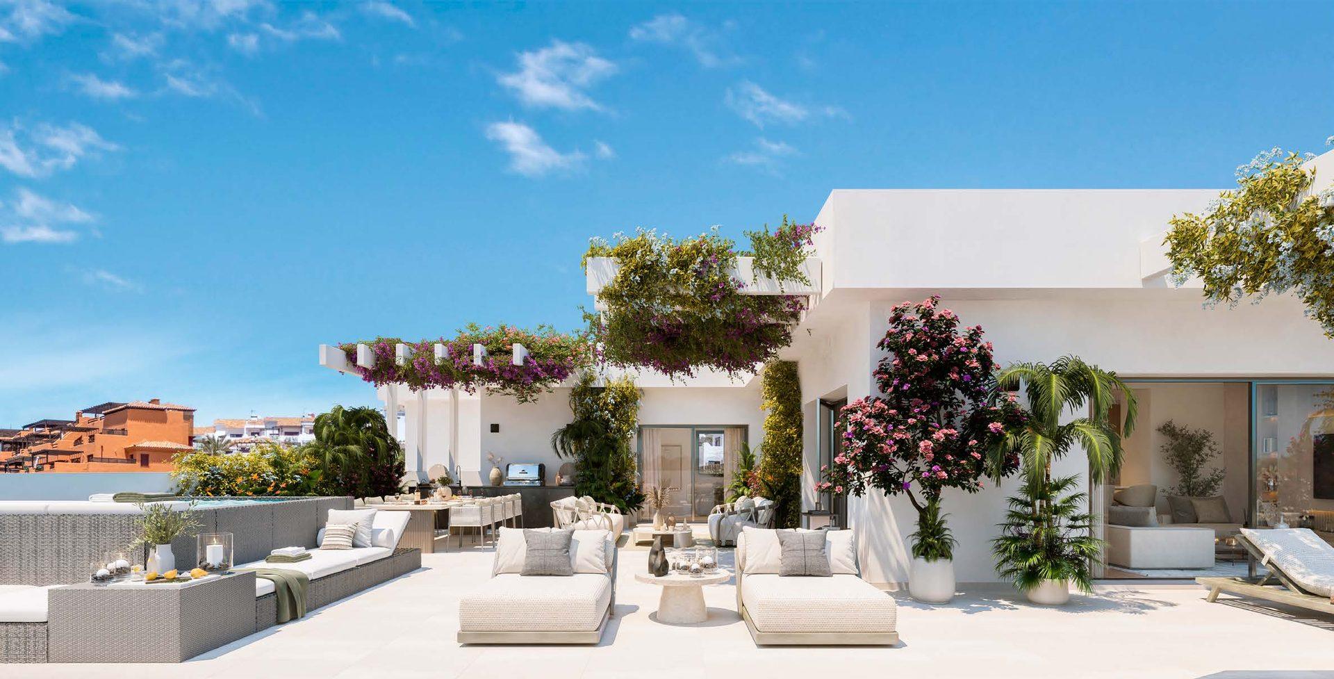 Amaranta Casares: ático con terraza